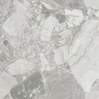 Ellis Gray Contemporary Stone Look Porcelain Tile 24x24 | Tile Club