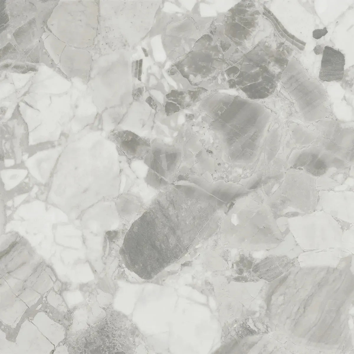 Ellis Gray Contemporary Stone Look Porcelain Tile 24x24 | Tile Club