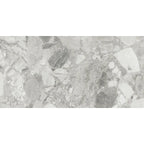 Ellis Gray Contemporary Stone Look Porcelain Tile 24x48 | Tile Club