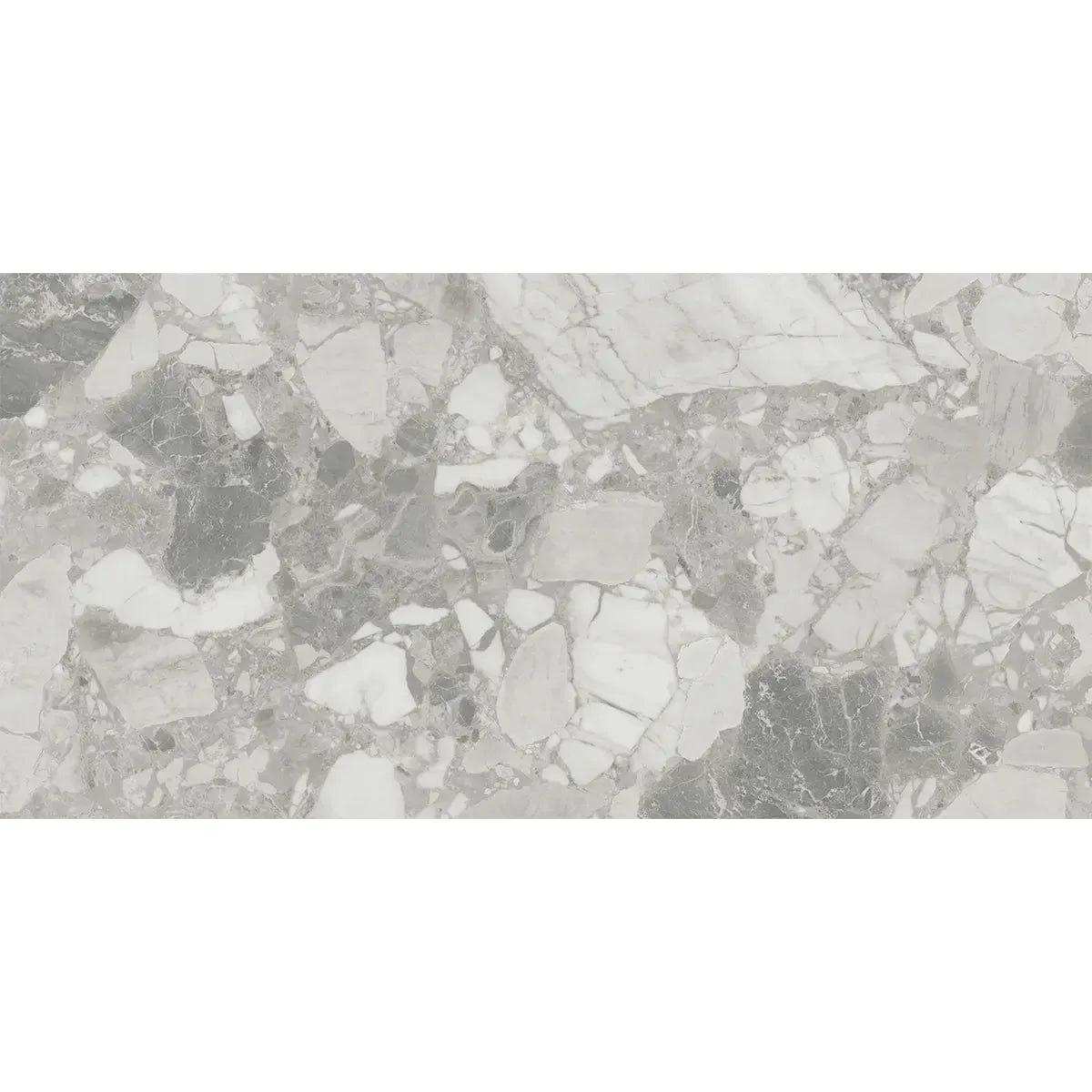 Ellis Gray Contemporary Stone Look Porcelain Tile 24x48 | Tile Club