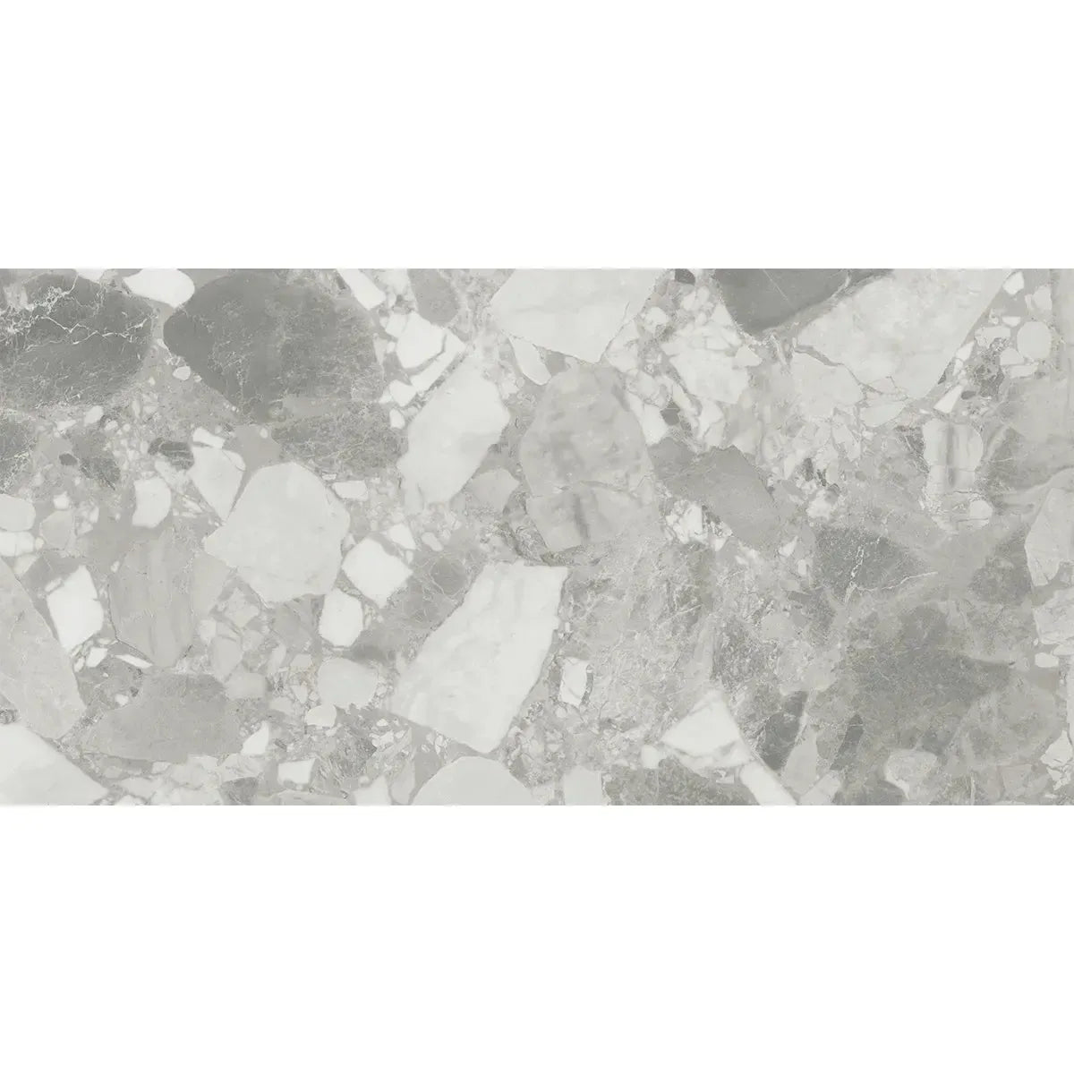 Ellis Gray Contemporary Stone Look Porcelain Tile 24x48 | Tile Club