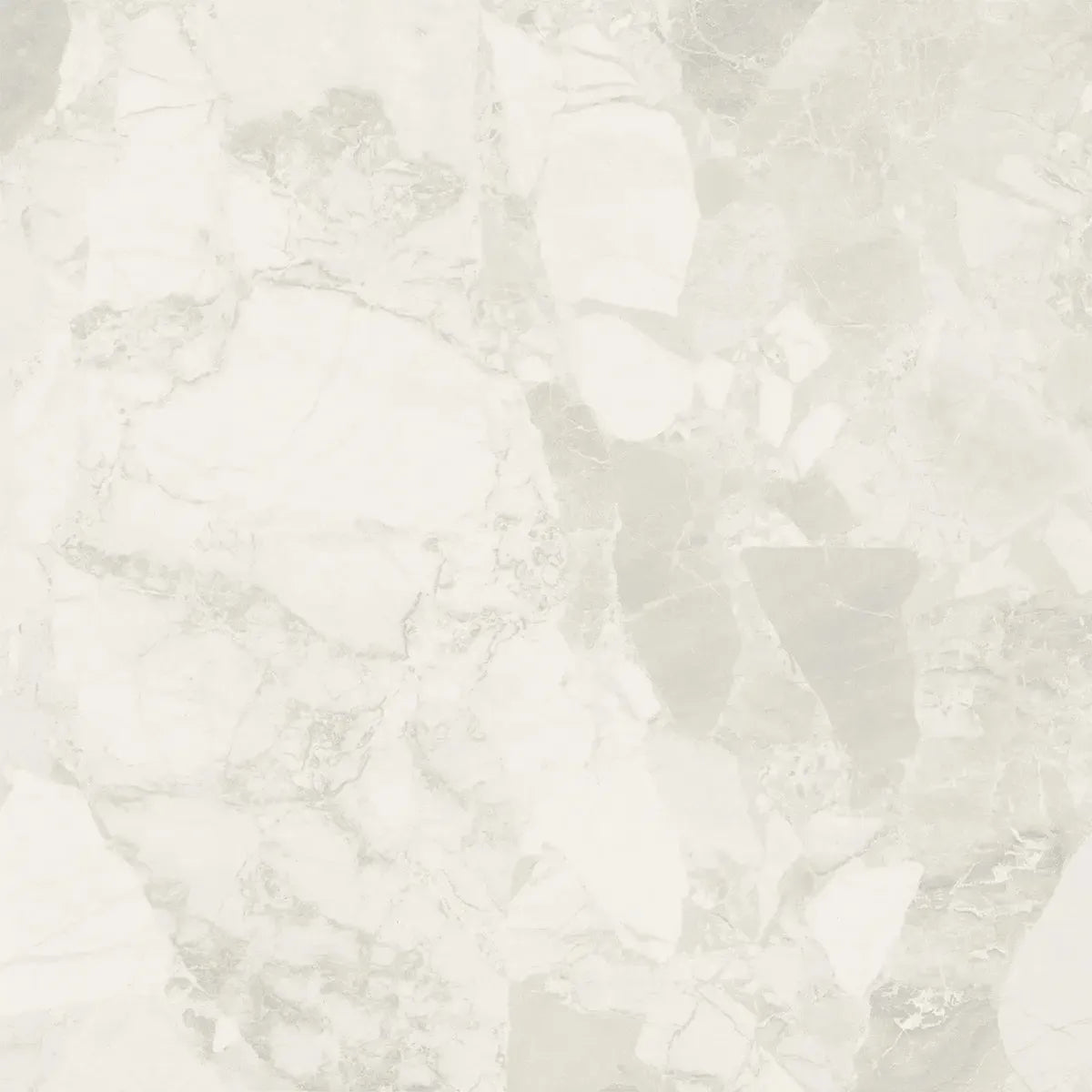 Ellis White Contemporary Stone Look Porcelain Tile 24x24 | Tile Club
