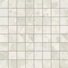 Ellis White Contemporary Stone Look Porcelain Mosaic