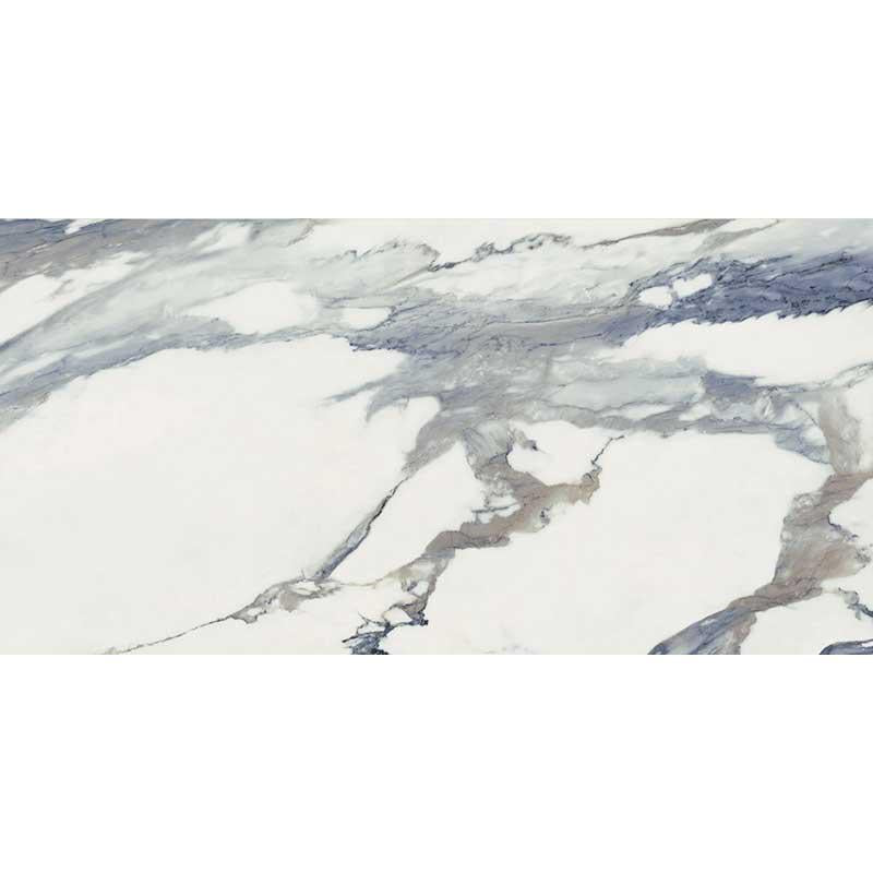Emporio Calacatta Blue Large-Format Porcelain Tile 24x48 | Tile Club