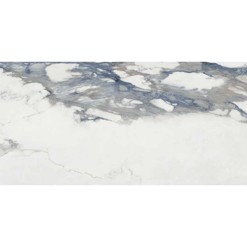 Emporio Calacatta Blue Large-Format Porcelain Tile 24x48 | Tile Club