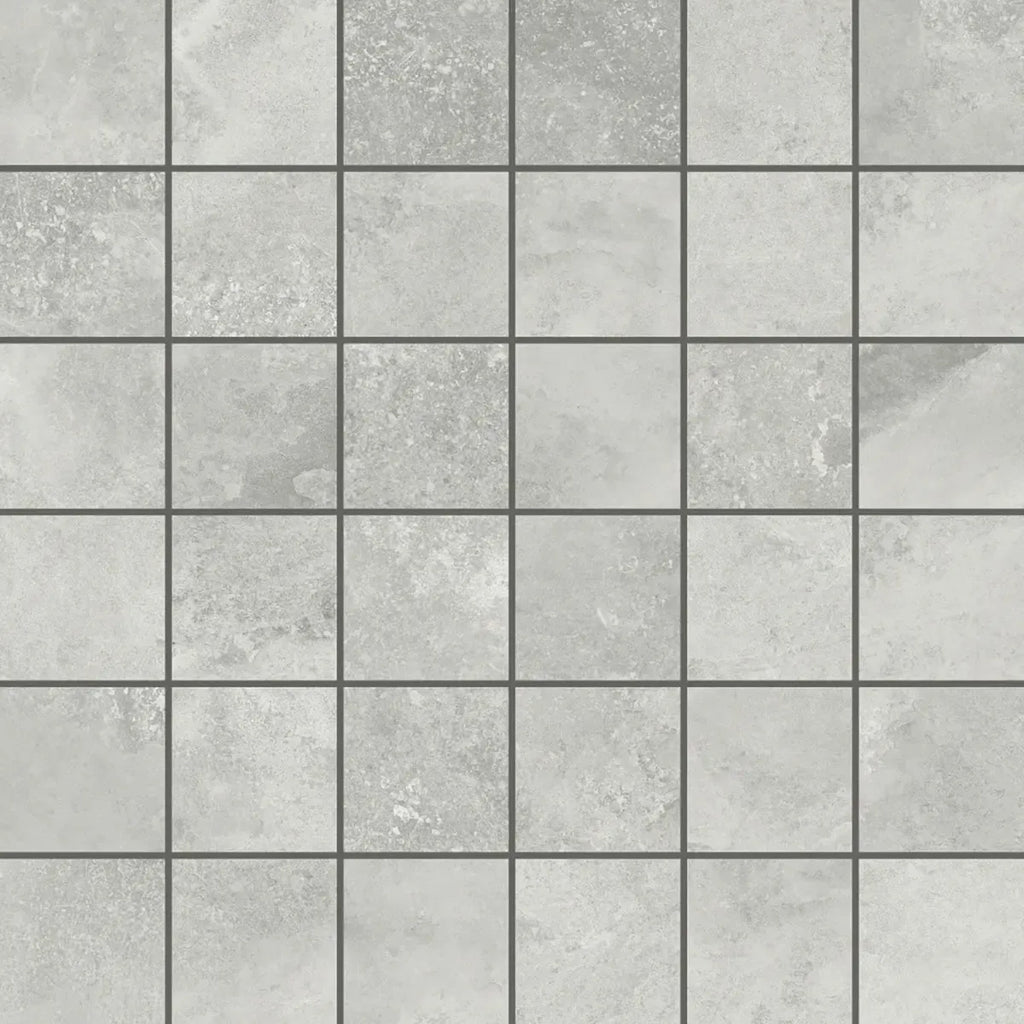 Erie Warm Gray Mosaic Tile 12x12 | Tile Club