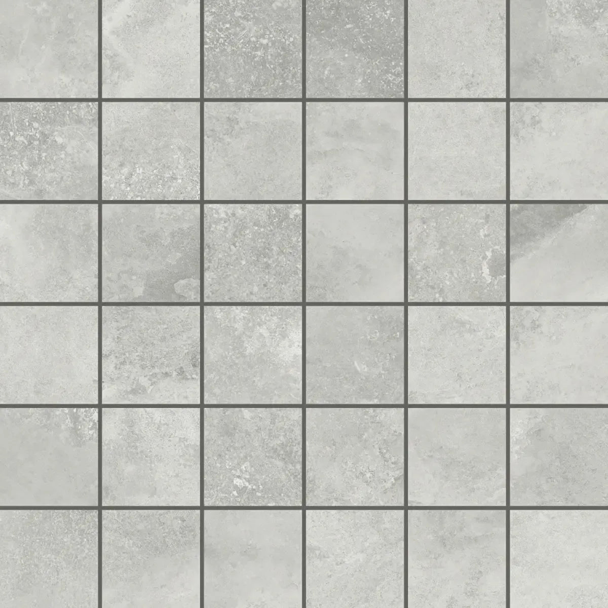 Erie Warm Gray Mosaic Tile 12x12 | Tile Club