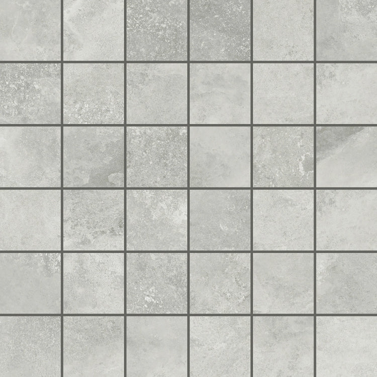 Erie Warm Gray Mosaic Tile 12x12 | Tile Club