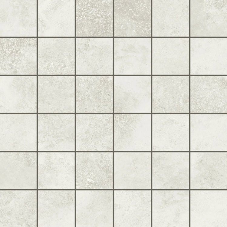Erie White Mosaic Tile 12x12 | Tile Club