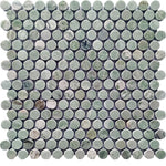 Envy Green Marble Penny Round Tile