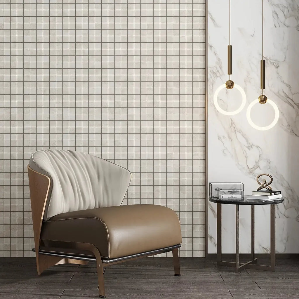 Erie Stone Mosaic Tile 12x12 | Tile Club