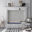 Erie Warm Gray Mosaic Tile 12x12 | Tile Club