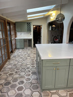 Esagona Intarcio Nut Wood Look Porcelain Tile | Tile Club