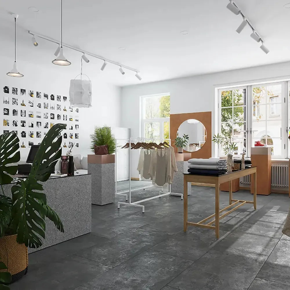 Easton Graphite 24x48 Stone-Look Porcelain Tile | Tile Club