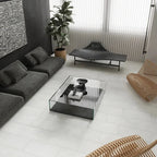 Easton White 12x24 Stone-Look Porcelain Tile | Tile Club