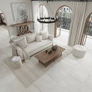 Easton White 24x24 Stone-Look Porcelain Tile | Tile Club