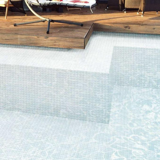 Solid White Glass Mosaic Tile | Tile Club