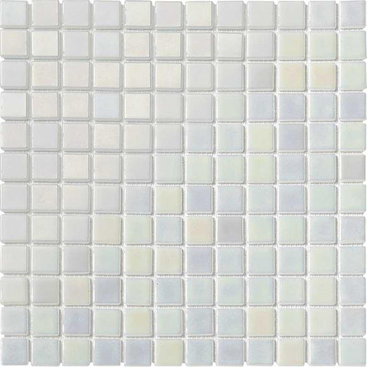 Platinum Pearl Glass Mosaic Tile