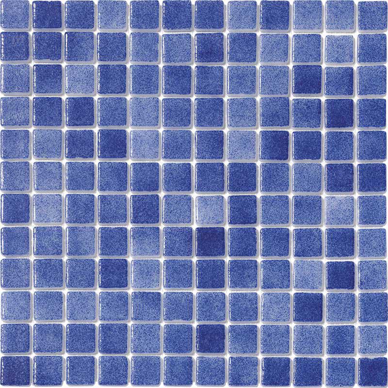 Fog Blue Glass Mosaic Tile