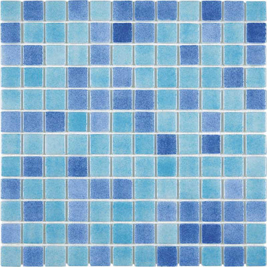 Fog Blend Cabrera Glass Mosaic Tile