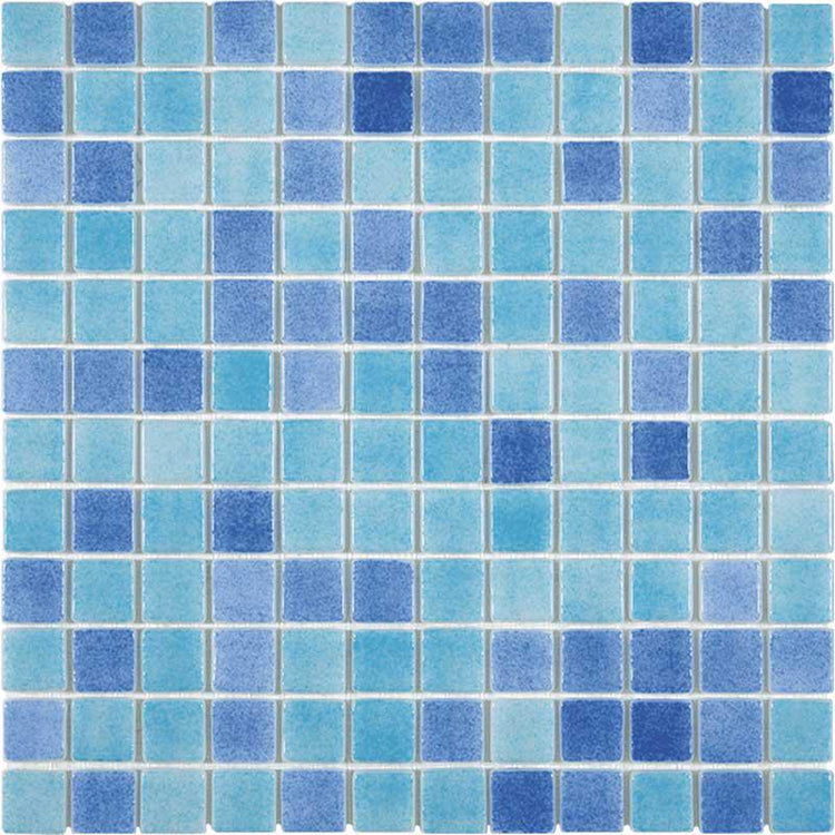 Fog Blend Cabrera Glass Mosaic Tile