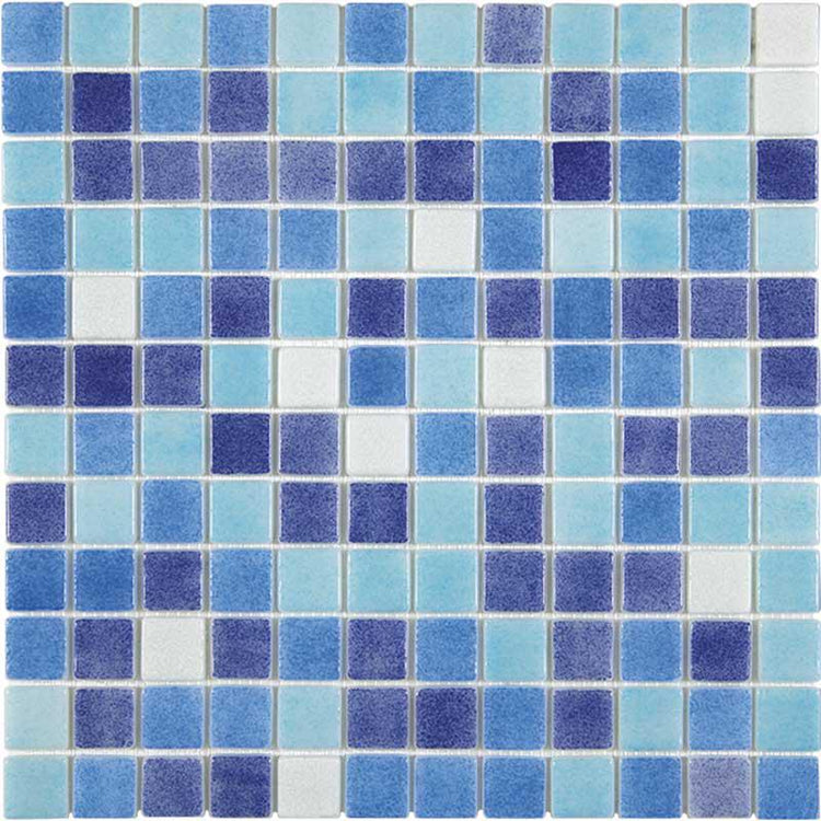 Fog Blend Jaen Glass Mosaic Tile