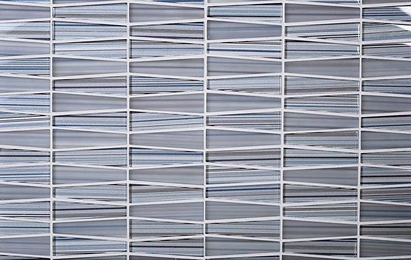 grey triangle tile