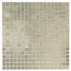 0 6" Mini Mirrored Squares Glass Tile | Tile Club