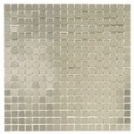 0 6" Mini Mirrored Squares Glass Tile | Tile Club