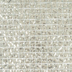 0 6" Wavy Silver Squares Glass Tile | Tile Club