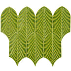 Plume Apple Feather Ceramic Tile