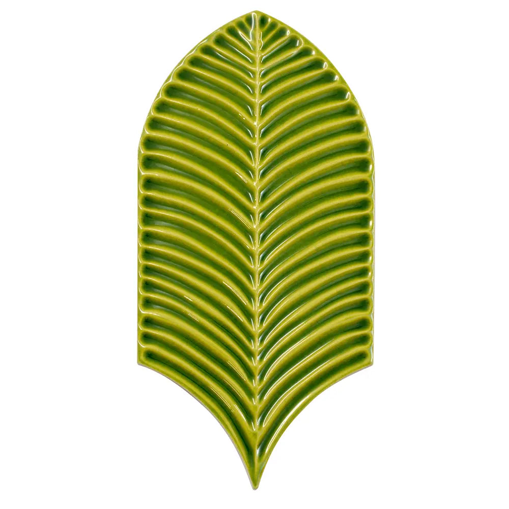 Plume Apple Feather Ceramic Tile