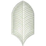 Plume Cream Feather Ceramic Tile