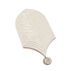 Plume Cream Feather Ceramic Tile | Tile Club