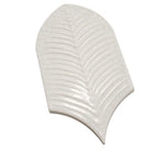 Plume Crystal Crackle Feather Ceramic Tile