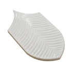 Plume White Feather Ceramic Tile | Tile Club