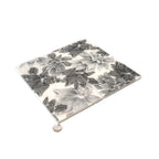 Bluma Floral Gray Etched Marble Mosaic