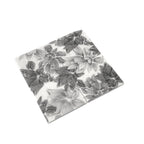 Bluma Floral Gray Etched Marble Mosaic | Tile Club