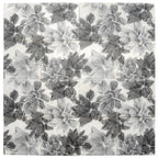 Bluma Floral Gray Etched Marble Mosaic | Tile Club