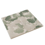 Bluma Gingko Green Etched Marble Mosaic | Tile Club