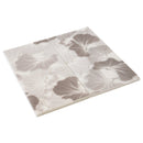 Bluma Gingko Taupe Etched Marble Mosaic | Tile Club