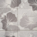 Bluma Gingko Taupe Etched Marble Mosaic | Tile Club