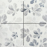 Arborea Cream Leaf Pattern Marble Tile | Tile Club