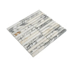 True Arabescato Arc Fluted | Tile Club