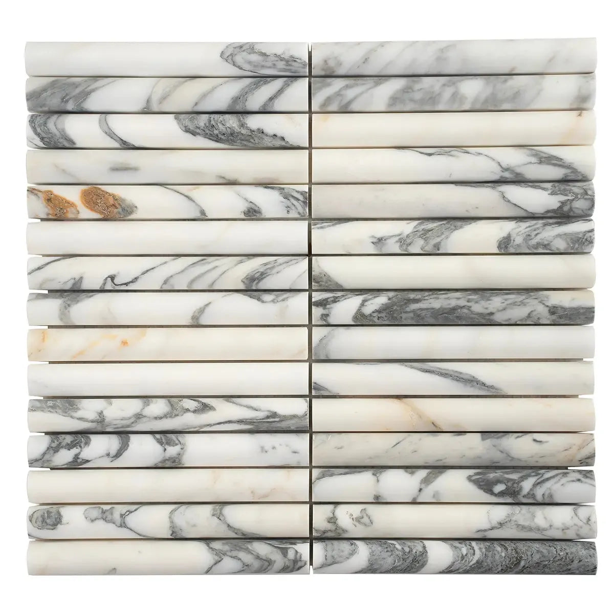 True Arabescato Arc Fluted | Tile Club