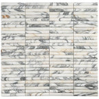 True Arabescato Arc Fluted | Tile Club