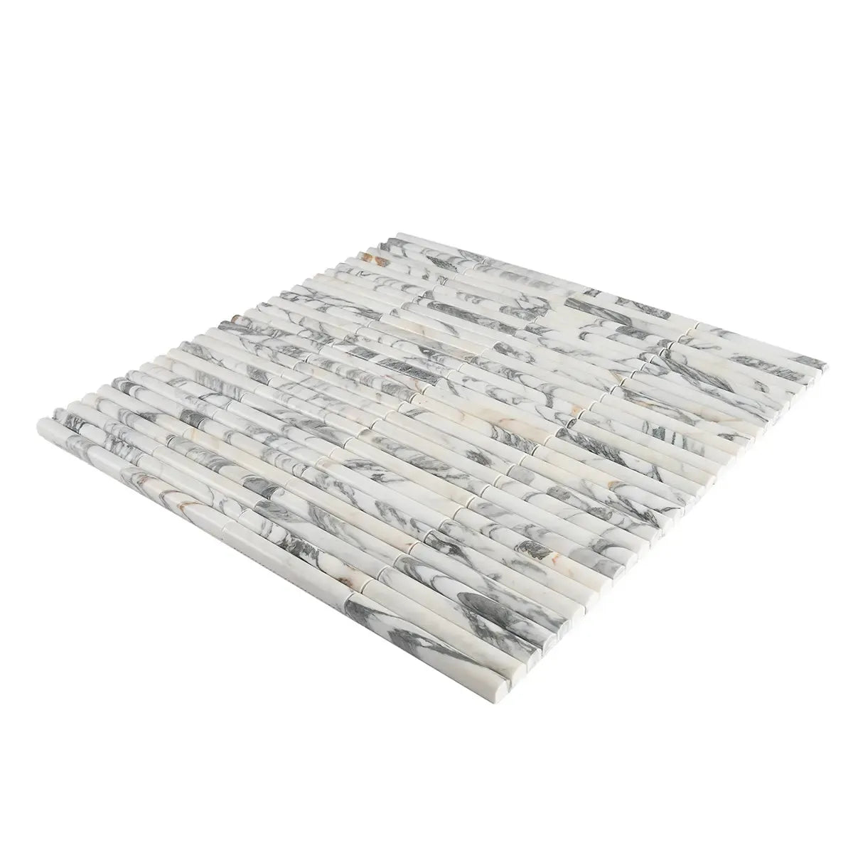True Arabescato Arc Fluted | Tile Club