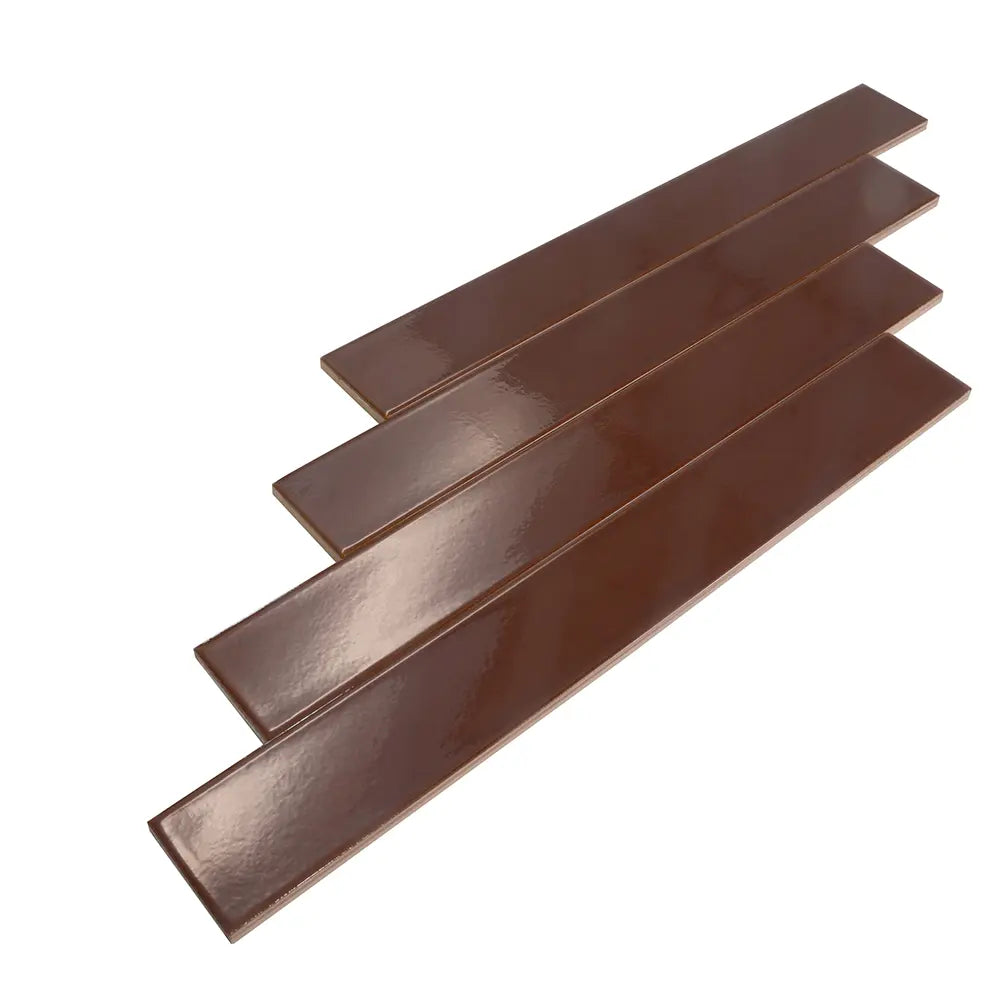 Viva Caramel 2x16 Ceramic Subway Tile | Tile Club