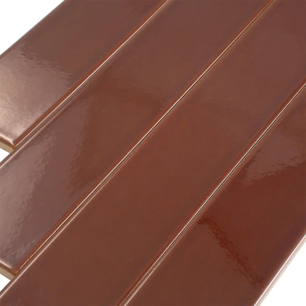 Viva Caramel 2x16 Ceramic Subway Tile | Tile Club