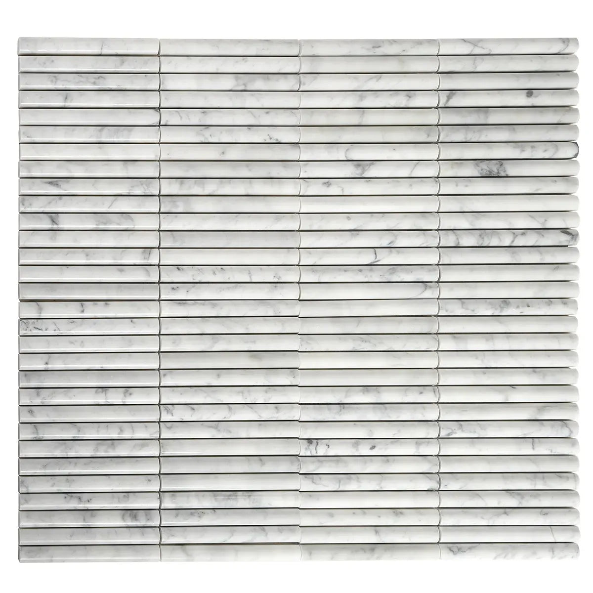 True Carrara Arc Fluted | Tile Club